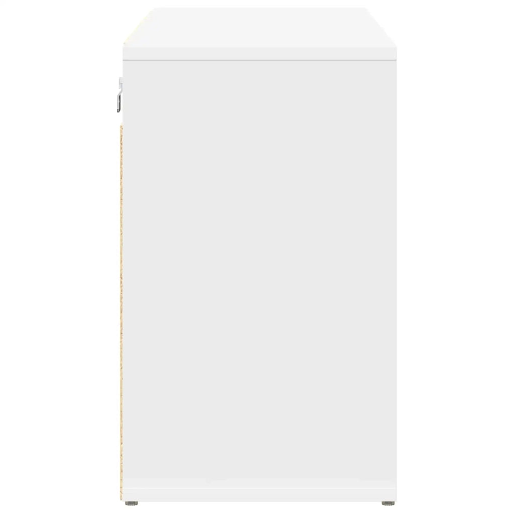Mobile per scarpe Bianco 103 x 30 x 51 cm Legno multistrato 808702