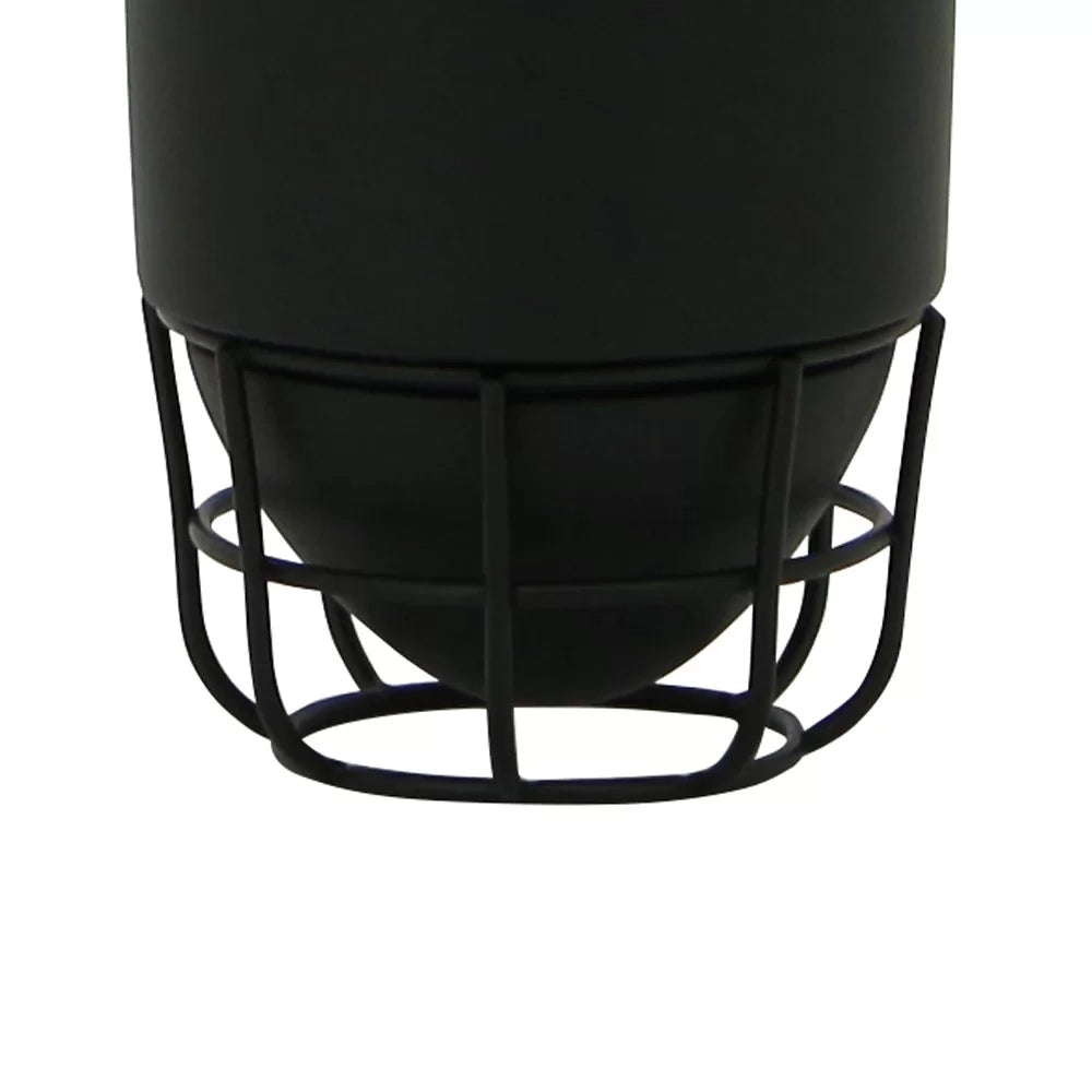Bicchiere nero - serie grid