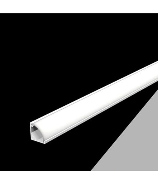 10pz Profilo In Alluminio 2mt Angolare A Plafone Sezionabile Per Strip Led Al-27         