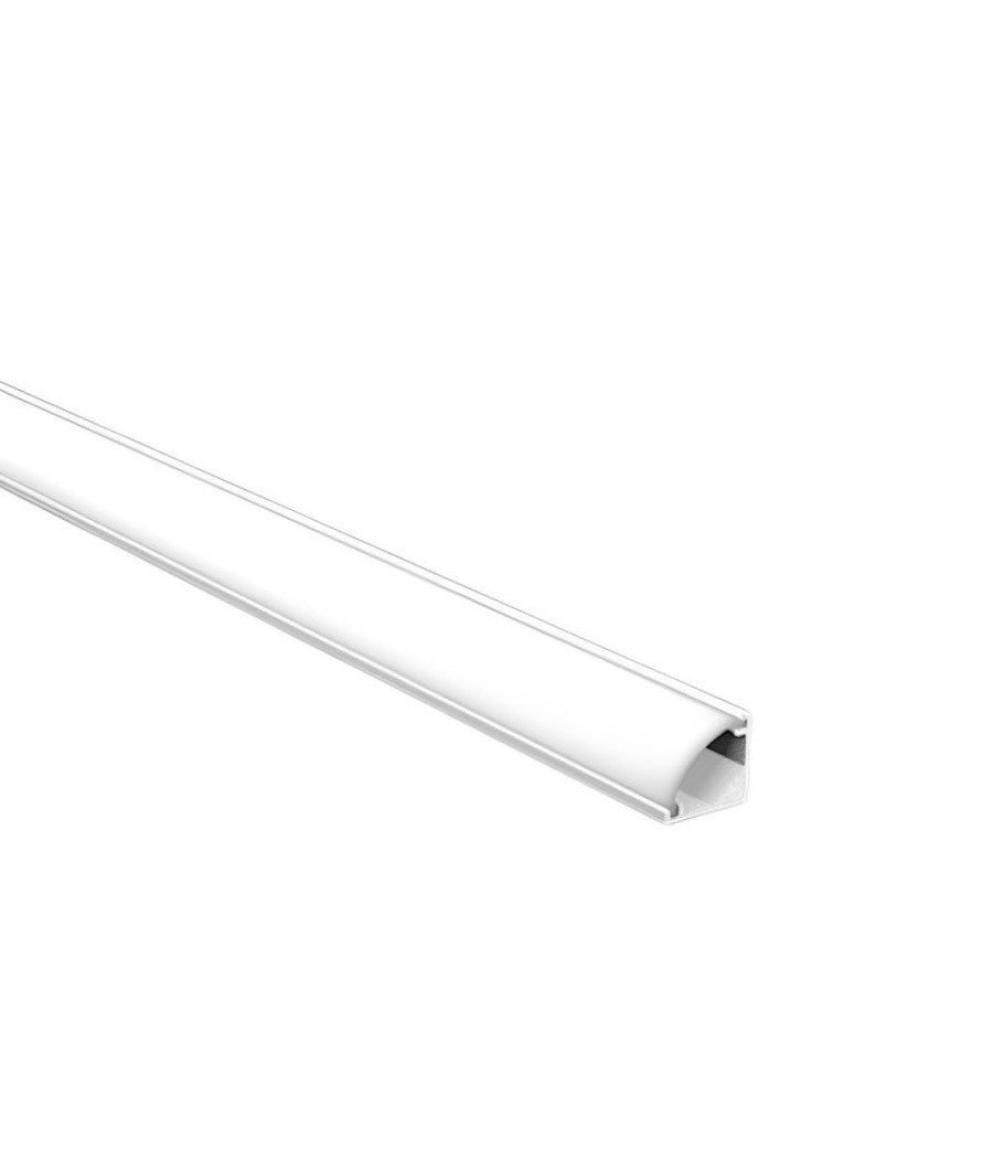 10pz Profilo In Alluminio 2mt Angolare A Plafone Sezionabile Per Strip Led Al-27         