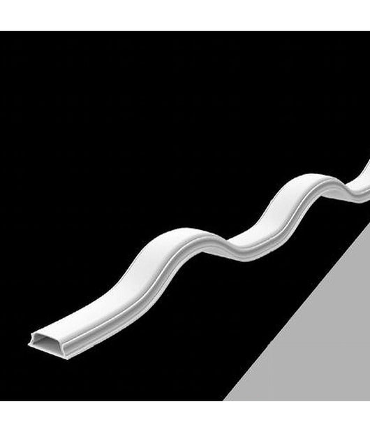 10pz Profilo In Alluminio Flessibile A Plafone Sezionabile 2mt Striscia Led Al19         