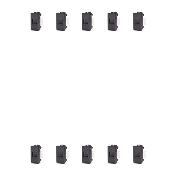 PRESA ETERNET RJ45 COMPATIBILE SERIE BTICINO LIVING LIGHTING 10 PEZZI