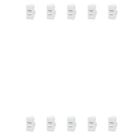 PRESA ETERNET RJ45 COMPATIBILE SERIE BTICINO LIVING LIGHTING 10 PEZZI