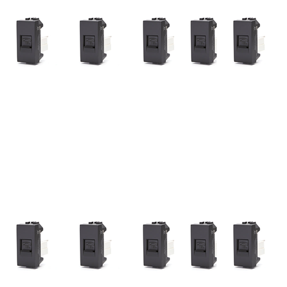 PRESA TELEFONICA COMPATIBILE SERIE BTICINO LIVING LIGHTING 10 PEZZI