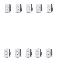 INTERRUTTORE DIMMER LED COMPATIBILE SERIE BTICINO LIVING LIGHTING 10 PEZZI