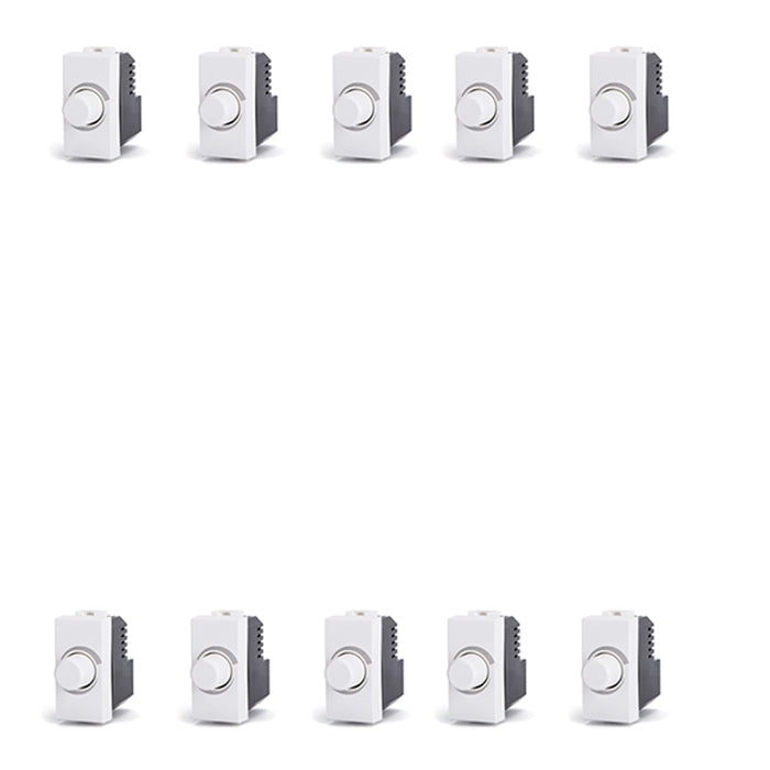 INTERRUTTORE DIMMER LED COMPATIBILE SERIE BTICINO LIVING LIGHTING 10 PEZZI