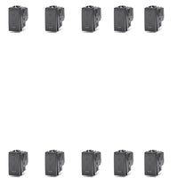 INTERRUTTORE BIPOLARE SERIE COMPATIBILE BTICINO LIVING LIGHTING 10 PEZZI