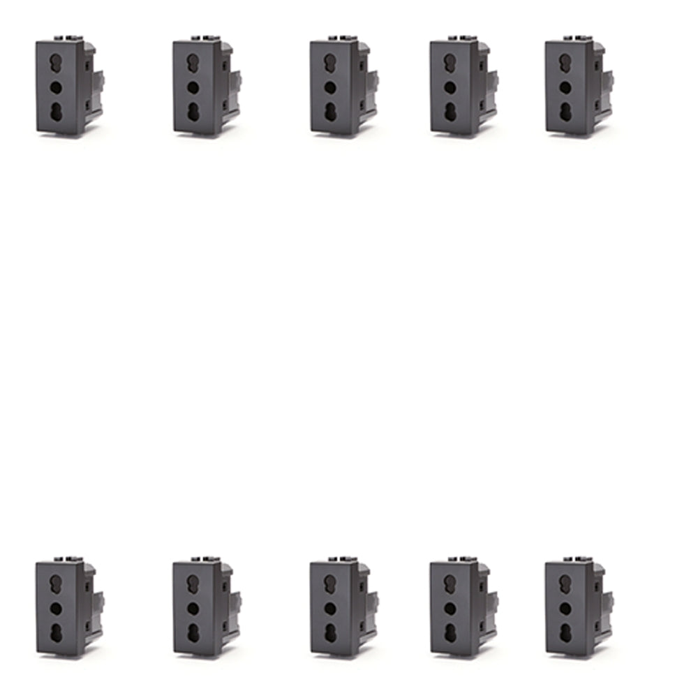 PRESA COMPATIBILE BTICINO LIVING LIGHTING SPINA BIPASSO 16A 250V 10 PRESE