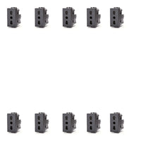 PRESA COMPATIBILE BTICINO LIVING LIGHTING SPINA BIPASSO 16A 250V 10 PRESE