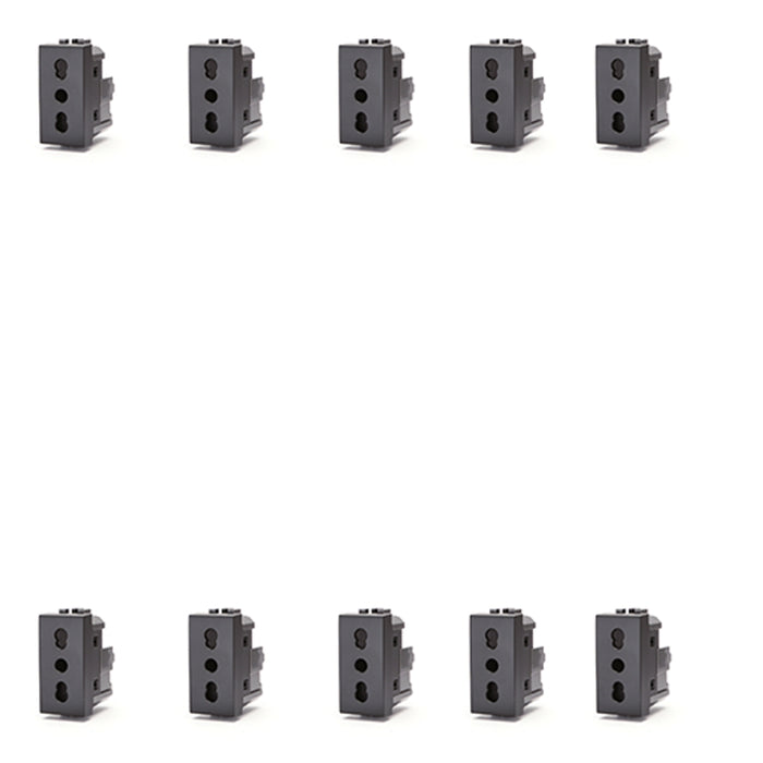 PRESA COMPATIBILE BTICINO LIVING LIGHTING SPINA BIPASSO 16A 250V 10 PRESE