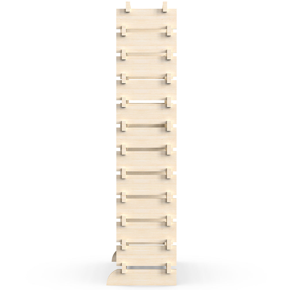 Cantinetta Portavino in Legno Naturale 120 Scomparti VinoBar Portabottiglie