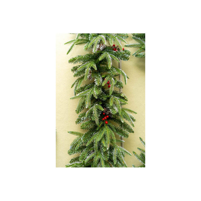 Festone Natalizio Magic con Pigne e Bacche Ghirlanda Formato: 180 cm