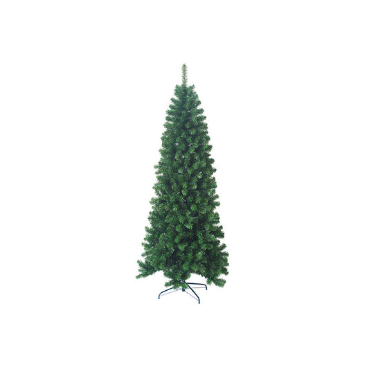 Albero di Natale Artificiale Stelvio Slim Stretto 210 cm