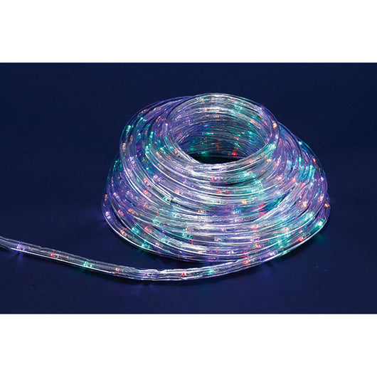 Tubo Luminoso con Luci Led Natalizio da Esterno 8 Funzioni Formato: 50 m, Colore: Multicolor