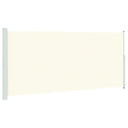 Tenda da Sole | Tenda laterale Retrattile per Patio 220x500 cm Crema
