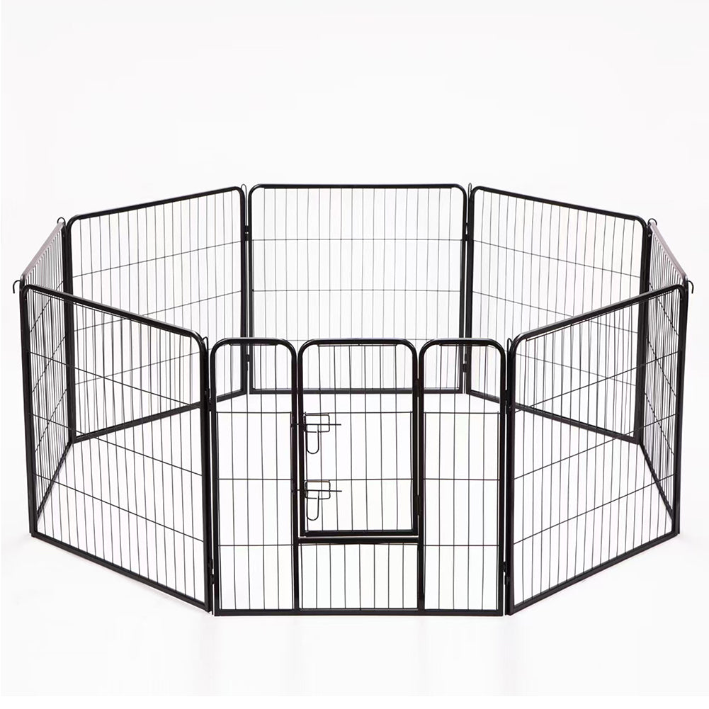 Recinzione Modulabile per Animali Domestici Recinto Interni e Esterni 77x60 cm