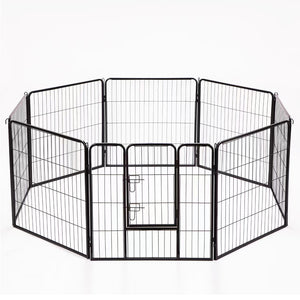 Recinzione Modulabile per Animali Domestici Recinto Interni e Esterni 77x60 cm