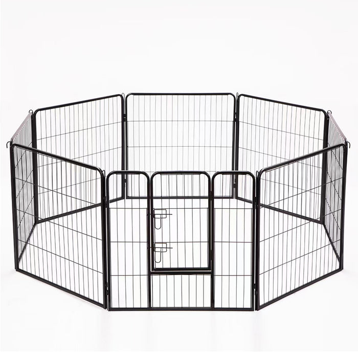 Recinzione Modulabile per Animali Domestici Recinto Interni e Esterni 77x60 cm