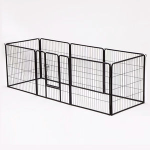 Recinzione Modulabile per Animali Domestici Recinto Interni e Esterni 77x60 cm