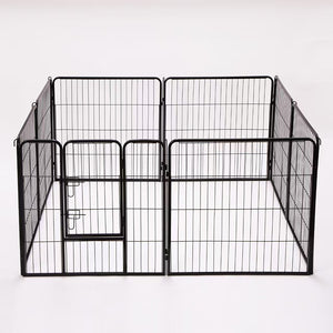 Recinzione Modulabile per Animali Domestici Recinto Interni e Esterni 77x60 cm