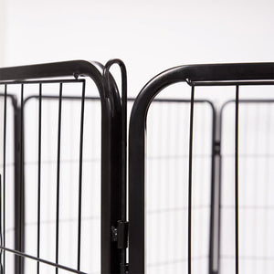 Recinzione Modulabile per Animali Domestici Recinto Interni e Esterni 77x60 cm