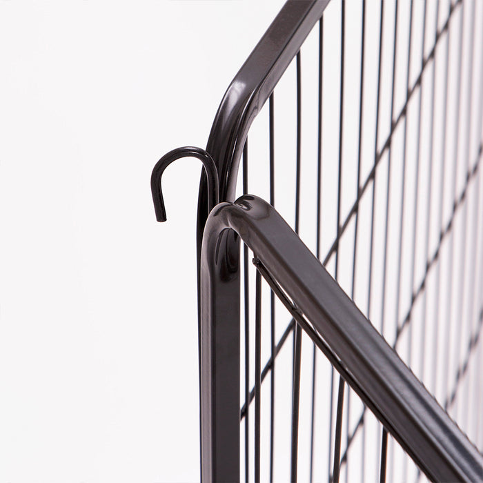 Recinzione Modulabile per Animali Domestici Recinto Interni e Esterni 77x60 cm