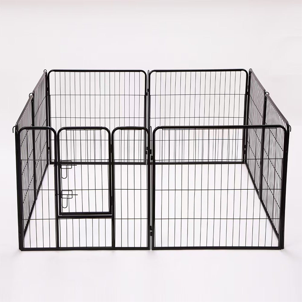 Recinzione Modulabile per Animali Domestici Recinto Interni e Esterni 77x80 cm