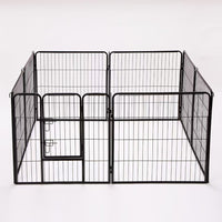 Recinzione Modulabile per Animali Domestici Recinto Interni e Esterni 77x80 cm
