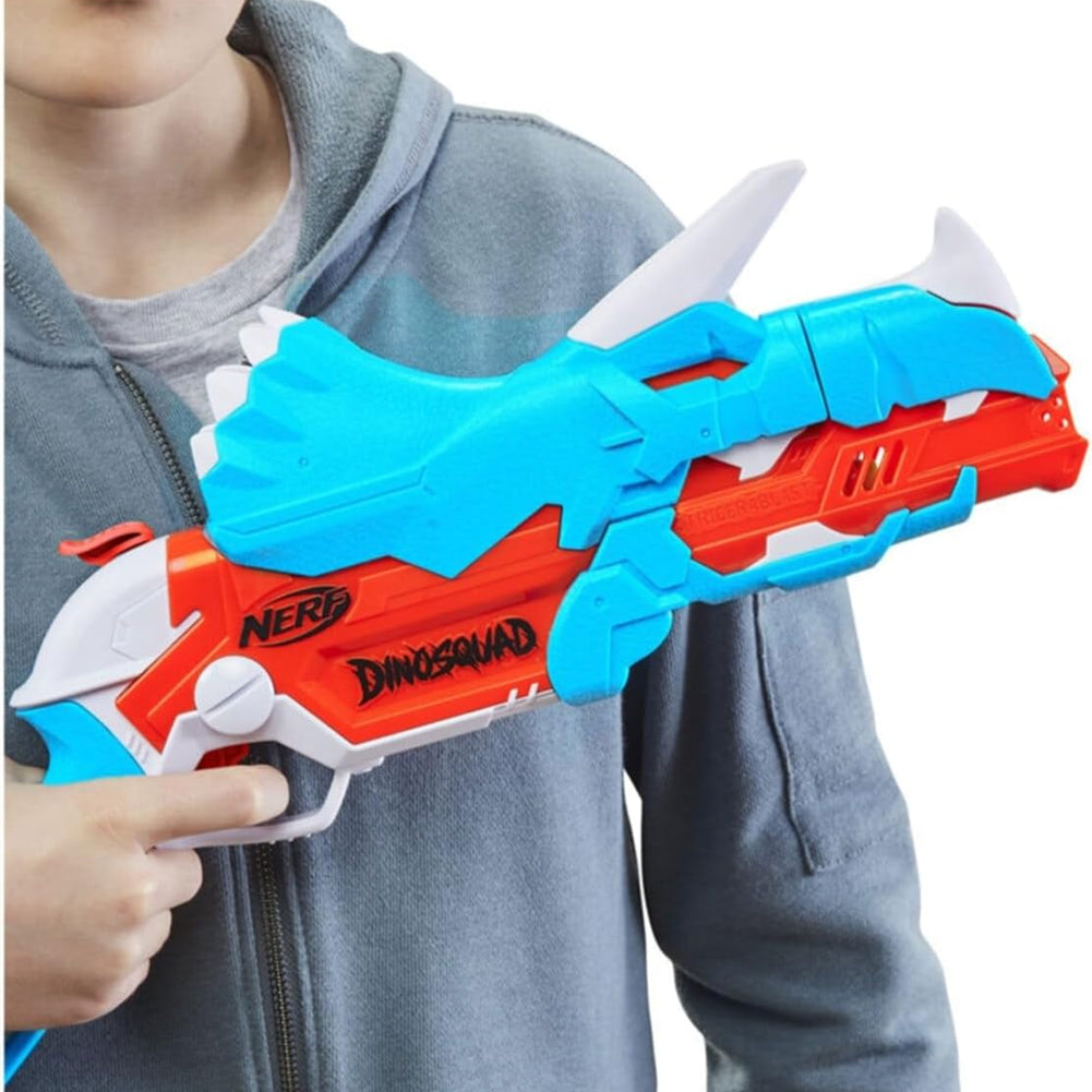 Nerf Hasbro DinoSquad Tricera-Blast Blaster Dinosauro Triceratopo 12 Dardi