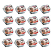 SET 16  CONFEZIONI MIGLIOR GATTO STERILIZED PATE' CON MANZO FEGATO CAROTE 100 GR