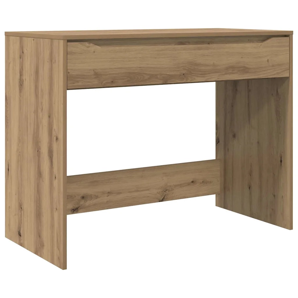 Scrivania con cassetto Rovere Artigianale 100 x 50 x 78 cm