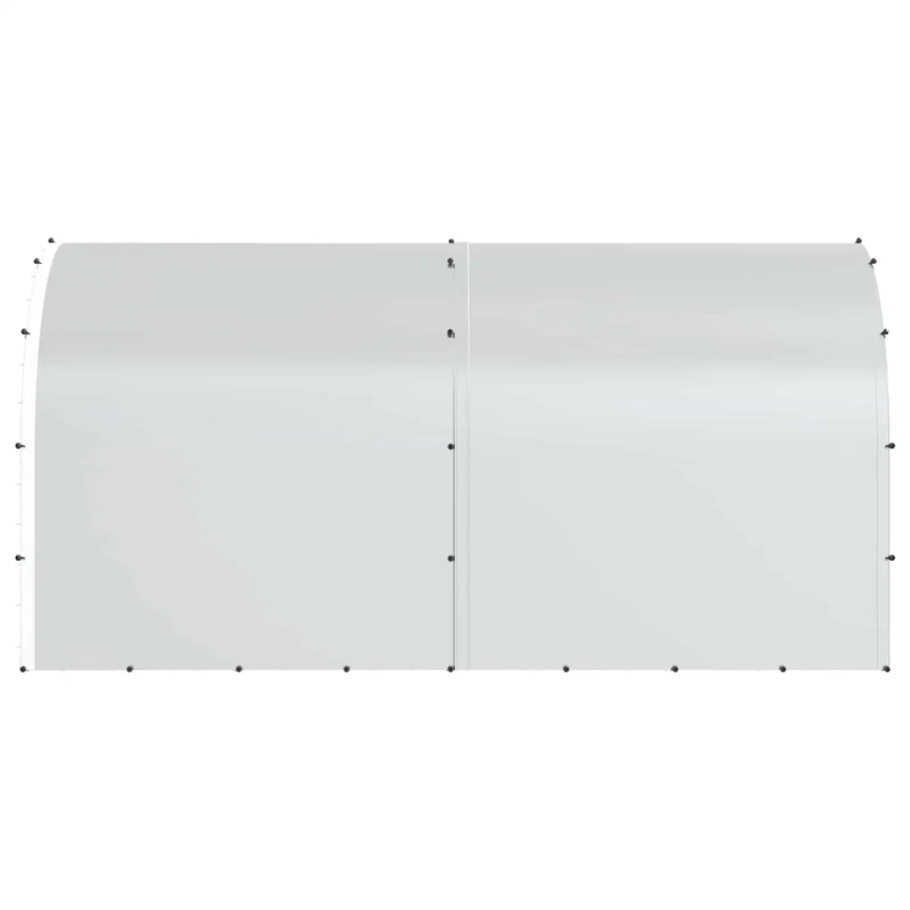 Pollaio Argento 400 x 200 x 200 cm Acciaio zincato 3434686