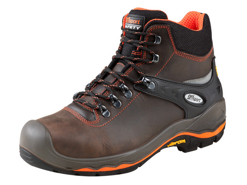 scarpe antinfortunistica alte s3 hro src marmolada col. marrone mis. 43 cod:ferx.vit35611