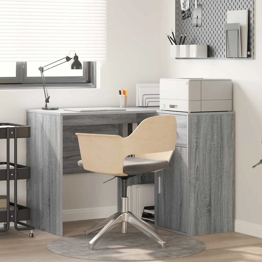 Scrivania ad angolo con cassetto Grigio Sonoma 102 x 88 x 75 cm 3337278