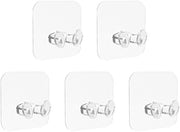 Accessori per la bagno - Otrella per spazzola - Ganci autoadesivi - Risparmio di spazio - Accessori per la bagno - Soluzione di stoccaggio utile - Adatto per doccia e bagno
