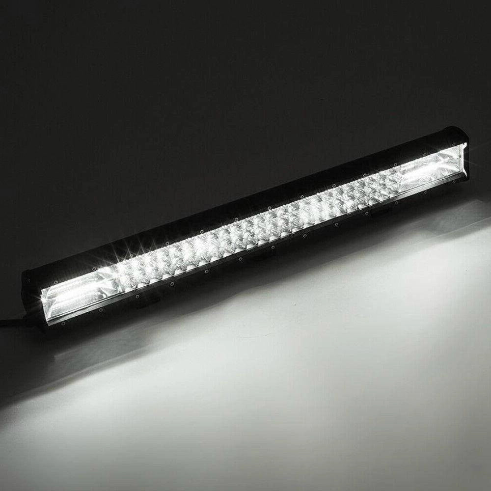 Trade Shop - Faro Barra Supplementare Profondita Auto Fuoristrada 12v 24v 96 Led 288 W 6000k -