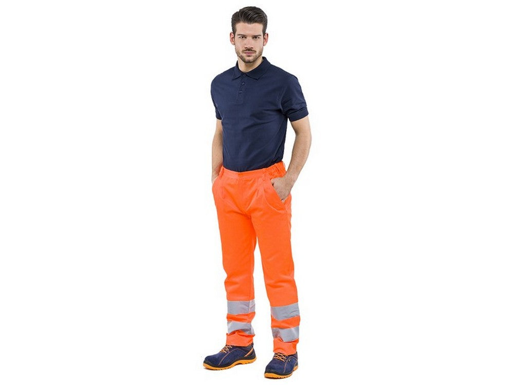 pantalone alta visibilit+ col. arancio fluo mis. l cod:ferx.vit46479