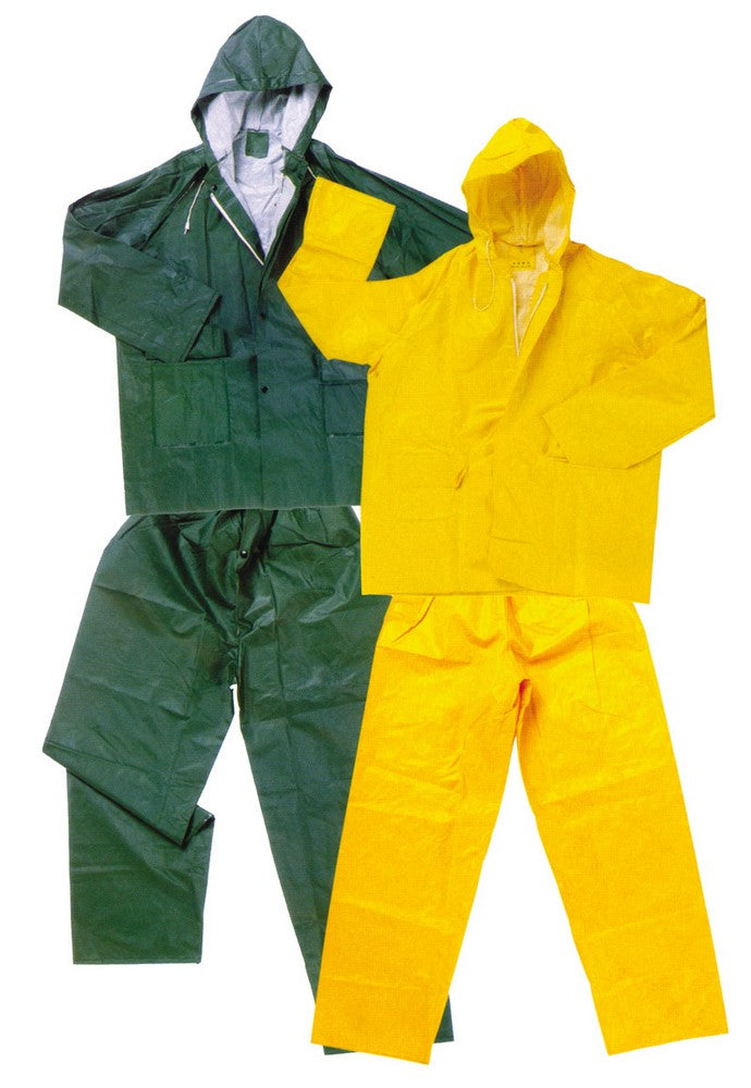 impermeabile completo col. verde mis. xl cod:ferx.vit6909