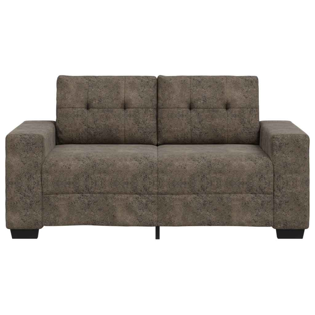 Divanetto Sofa Grigio Scuro 120 cm in Pelle Sintetica