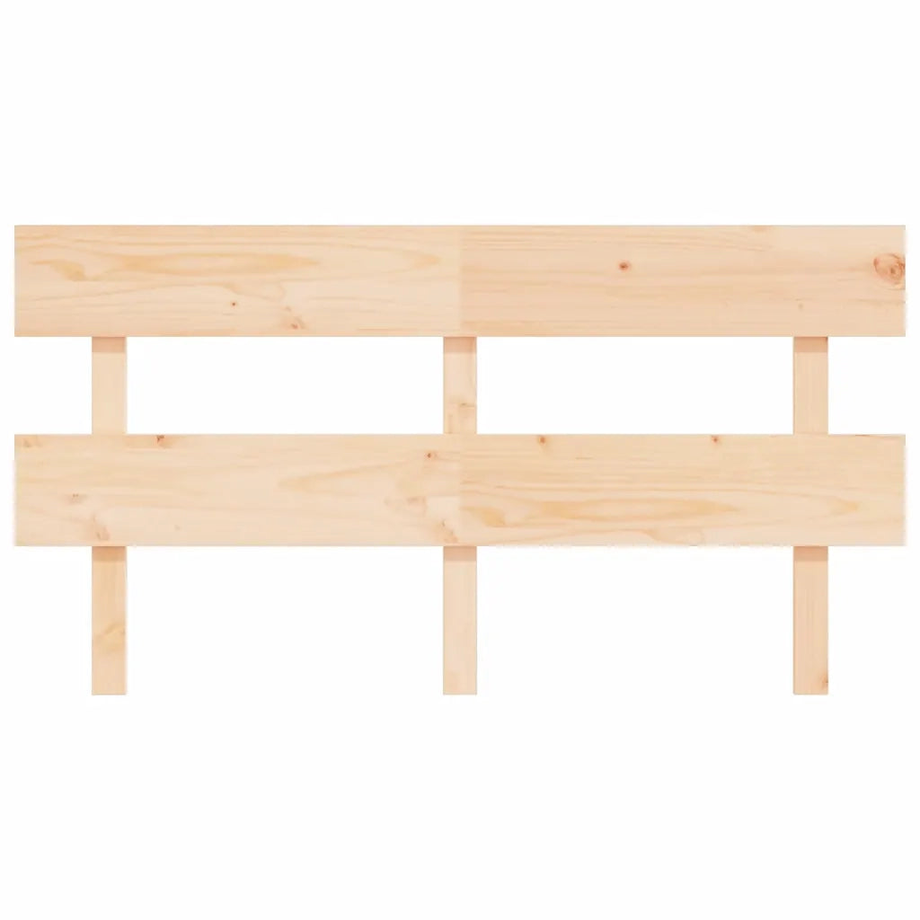 Testiera per Letto-Testata-Testiera Decorativa 154x3x81 cm in Legno Massello di Pino