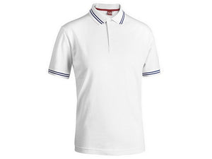 polo smith col. bianco/blu navy mis. xl cod:ferx.vit48385