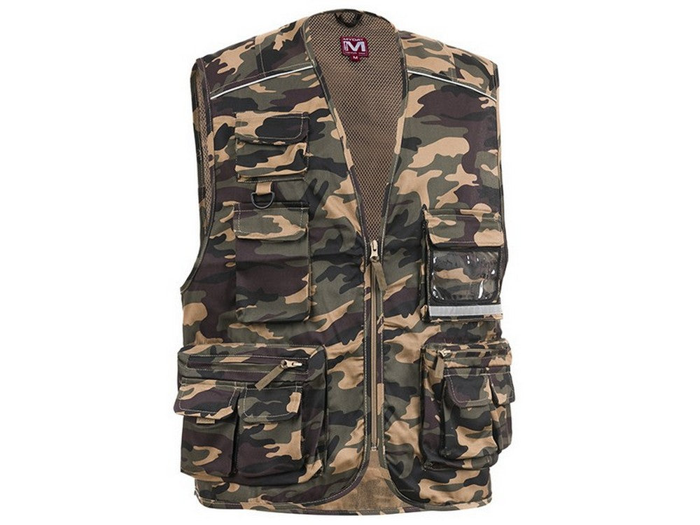 gilet power col. camouflage mimetico mis. xxl cod:ferx.vit46445