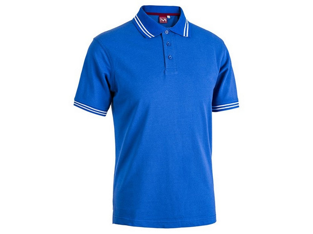 polo smith col. blu royal/bianco mis. l cod:ferx.vit48380