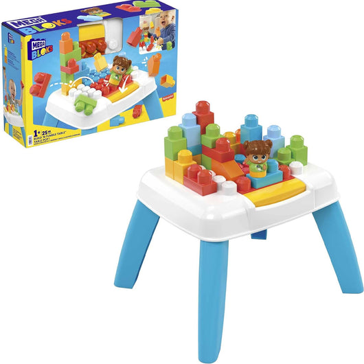 Mega BLOKS Tavolino Blocchi Set con 2 Funzioni Caduta Giocattolo Idea Regalo