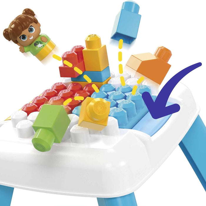 Mega BLOKS Tavolino Blocchi Set con 2 Funzioni Caduta Giocattolo Idea Regalo