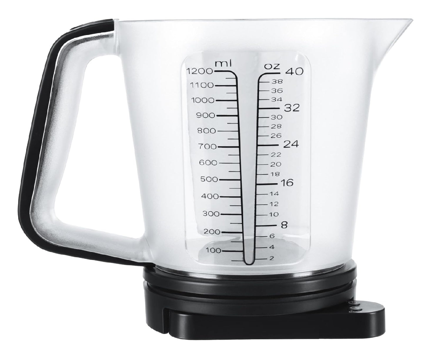 Bilancia Cucina Digitale con Caraffa Graduata Elettronica 5kg 1200ml Display Tara