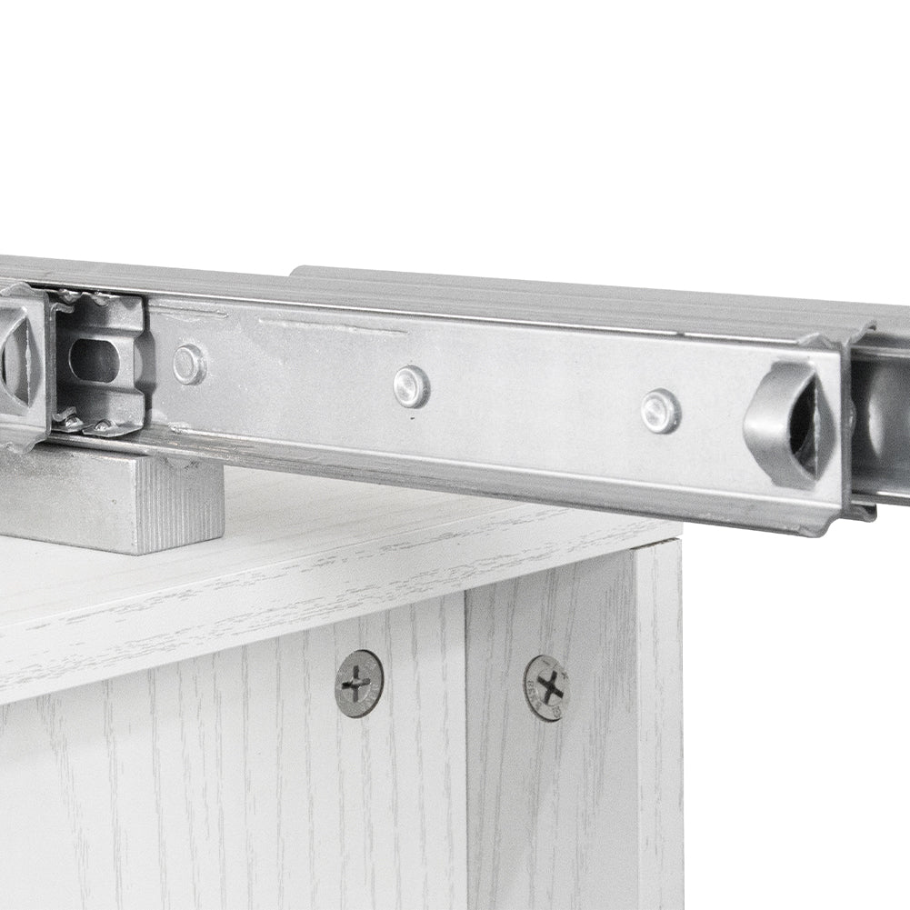 Tavolo da Pranzo Allungabile fino a 3 Metri Bianco Frassinato Moderna Salvaspazio