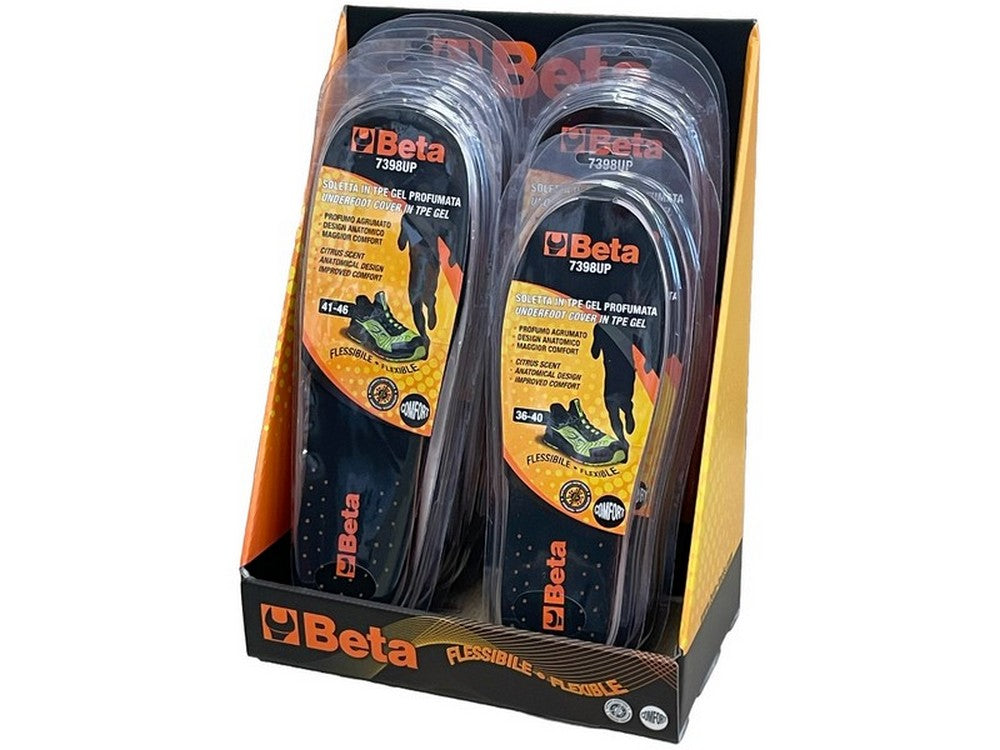 sottopiedi in gel profumati art. 7398up/e10 espositore 10 paia cod:ferx.vit55217