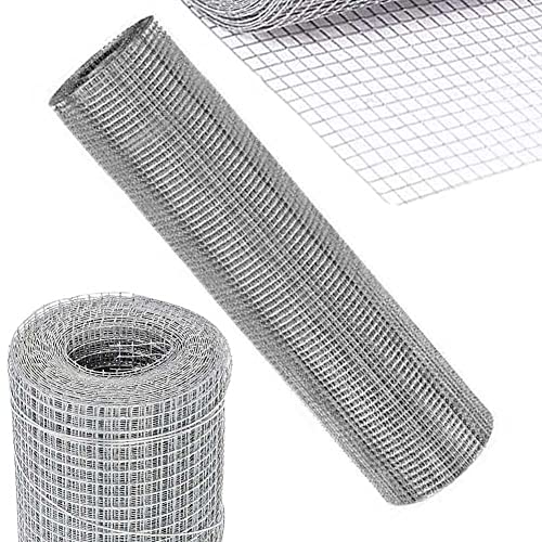 Rete Metallica Elettrosaldata 50cm x 10mt Maglia 6 x 6 mm Zincata Recinsione