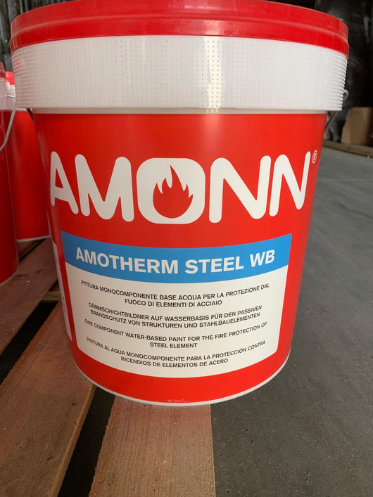 AMONN PITTURA INTUMESCENTE MONOCOMPONENTE X PROTEZIONE FUOCO 20KG AMOTHERM STEEL WB